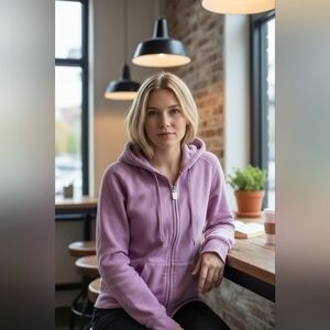 Tna Cozy Fleece Boyfriend Zip Hoodie